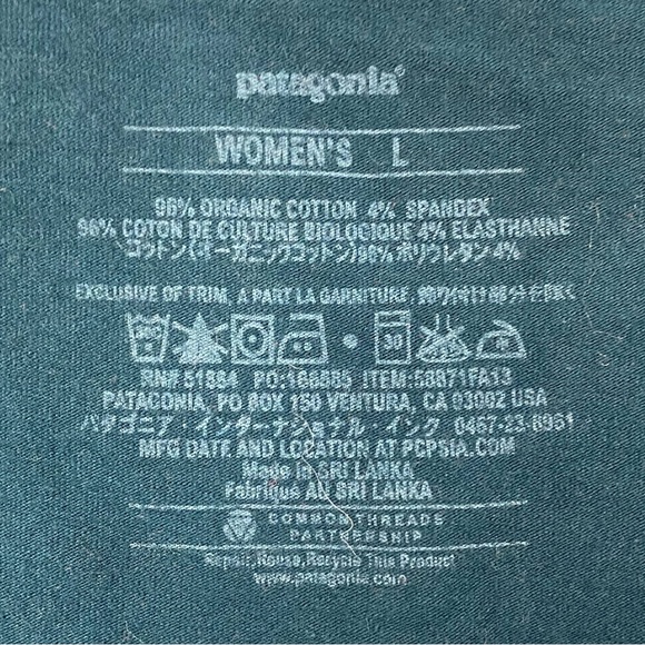 Patagonia | Pink & Blue Margot Paisley 3/4 Sleeve Dress Size Large - Picture 3 of 10